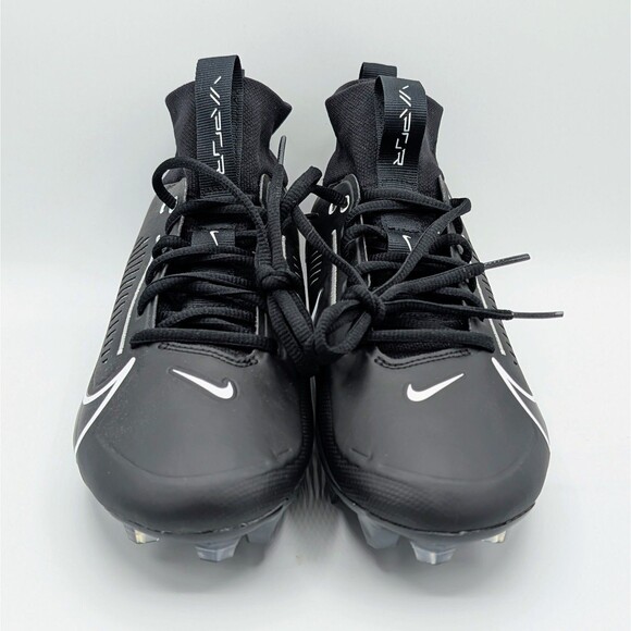 Nike Vapor Edge Pro 360 2 Black/White Football Cleats DA5456-010 Men\'s Size 8